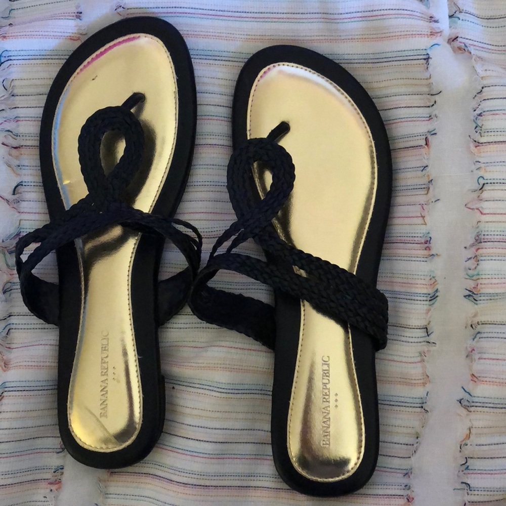 Black semi formal sandals